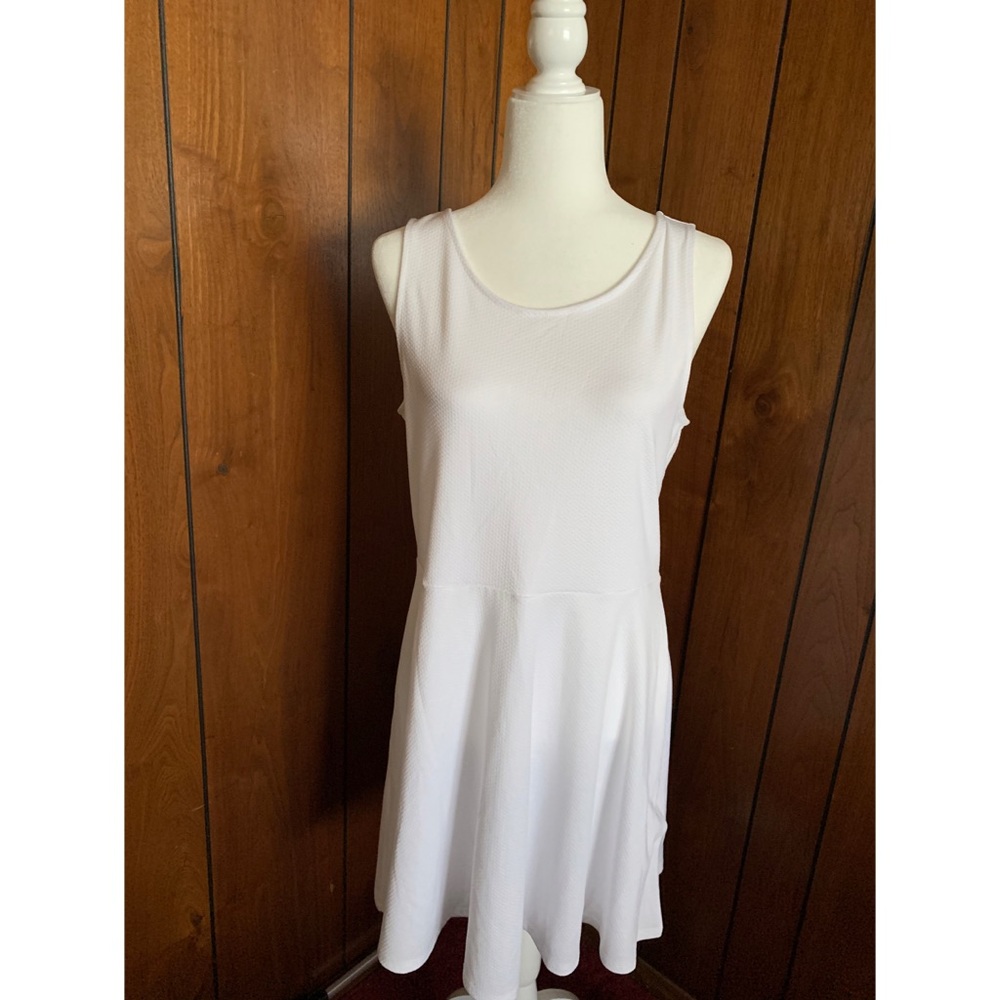 White Skater Dress, New!